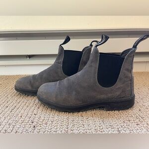 Suede Steel Grey Blundstones